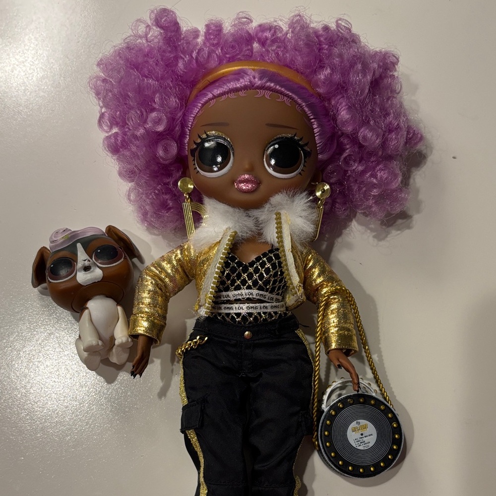 OMG! 24K DJ Fashion Doll and pet